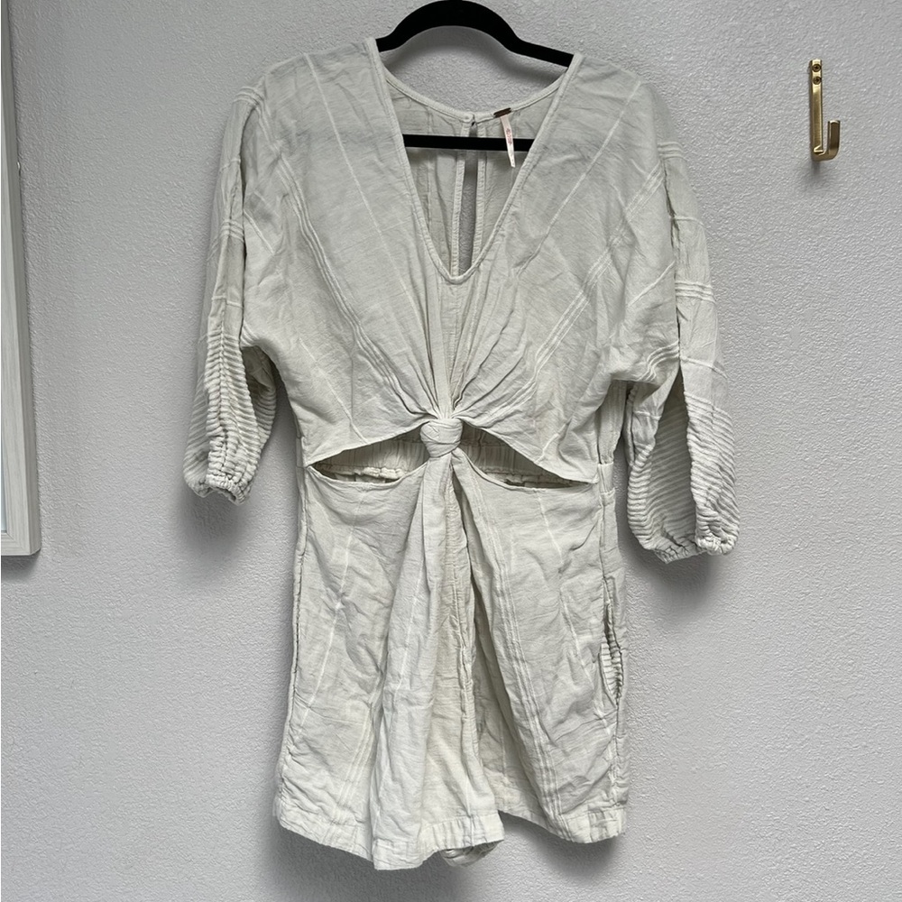 Free People Knotty But Nice Romper Size Small